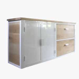 Aparador bufetera estilo industrial