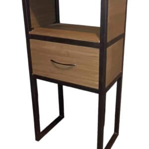 Buro cajonera alta estilo industrial