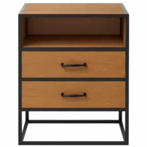 Buro de noche estilo industrial 2 Buro de noche estilo industrial 2