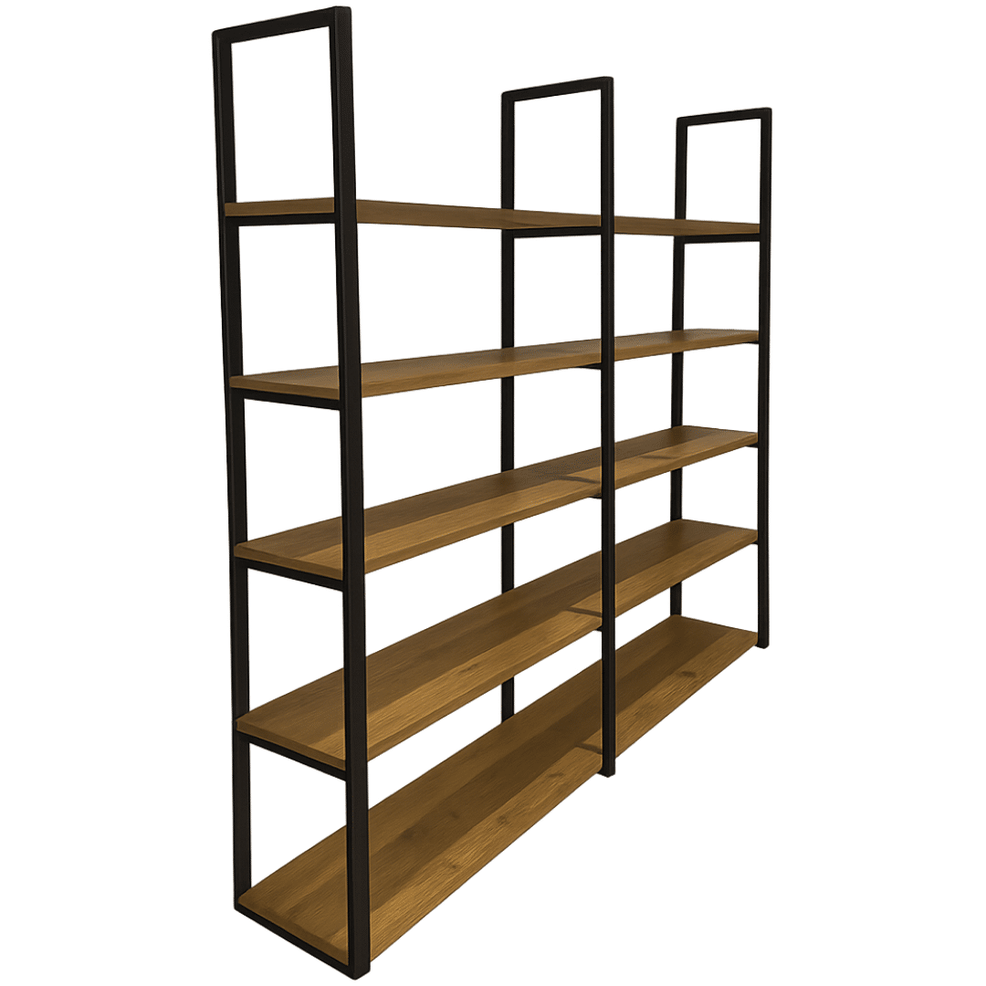 Estante para negocio estilo industrial Estante para negocio Volka estilo industrial