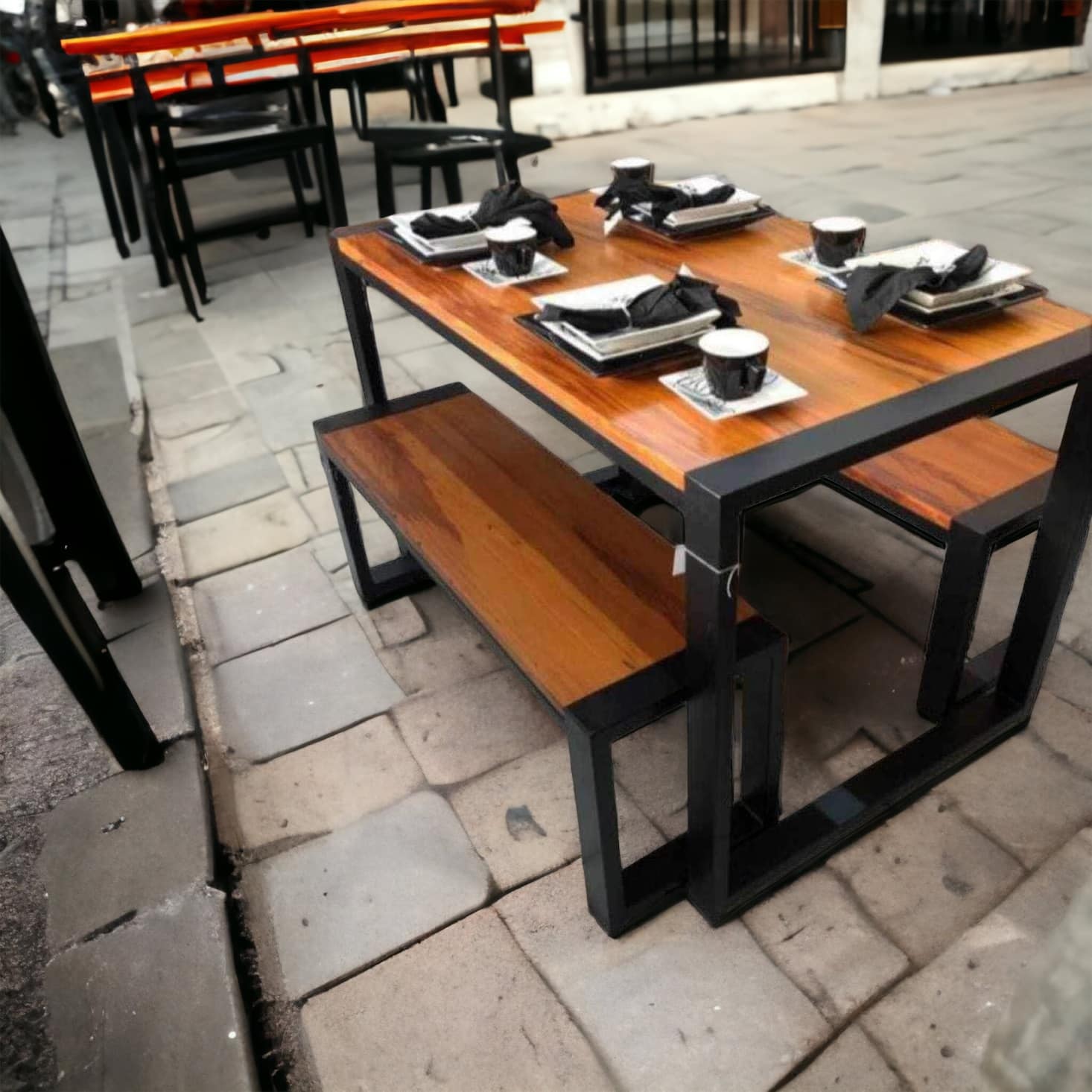 Mesa comedor estilo industrial medidas Mesa comedor estilo industrial - Imagen 7