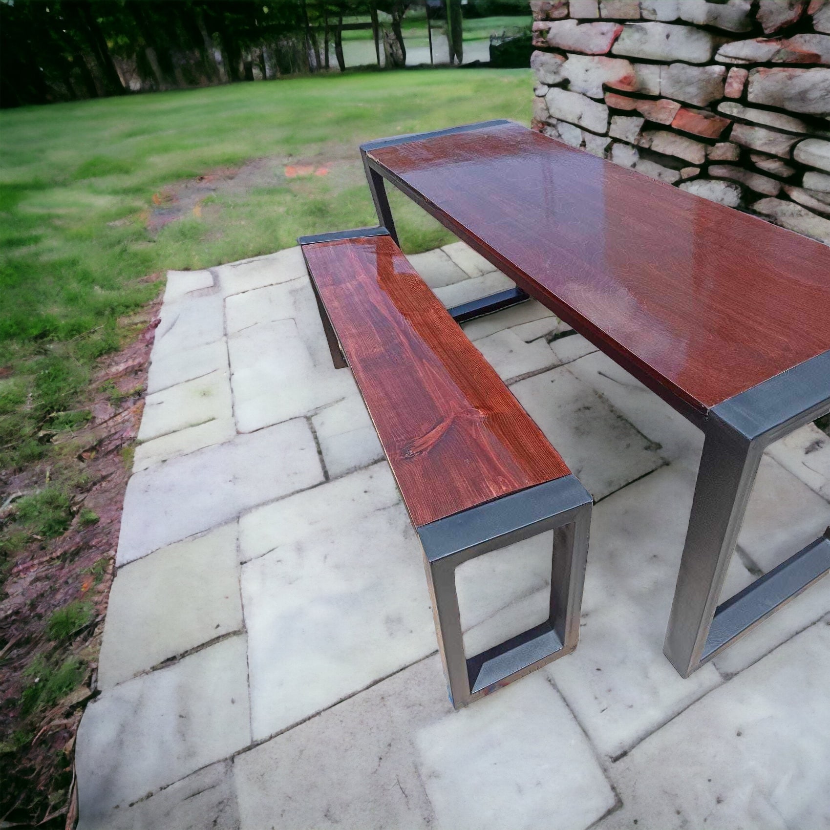 Mesa comedor estilo industrial para Mesa comedor estilo industrial - Imagen 5