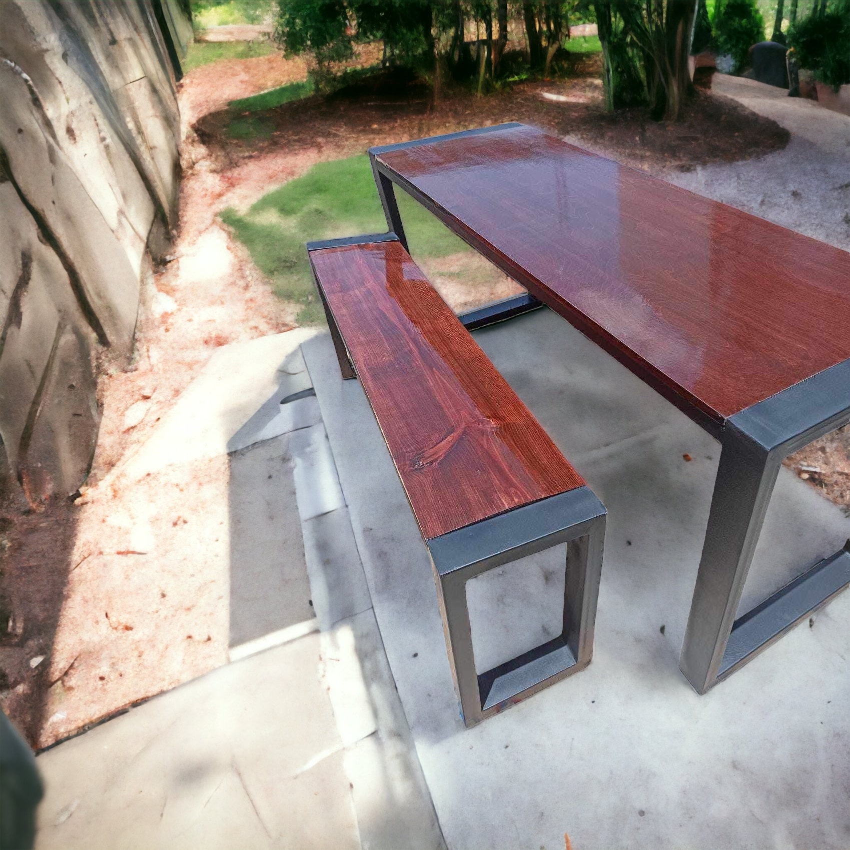 Mesa comedor estilo industrial para Mesa comedor estilo industrial - Imagen 4