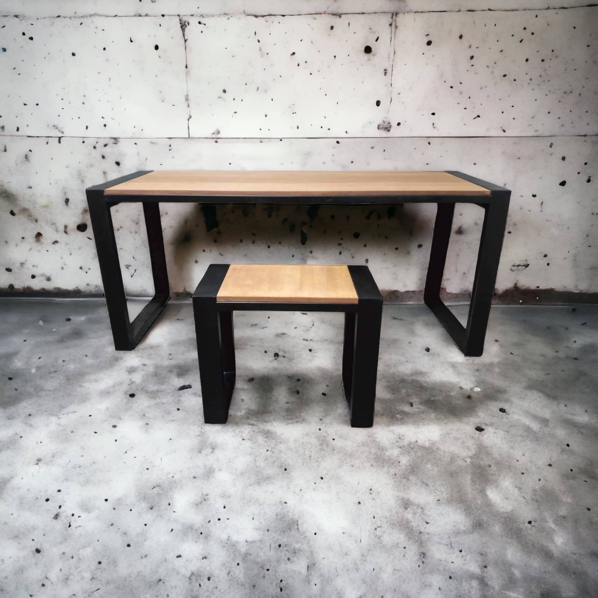 Mesa comedor estilo industrial personalizado Mesa comedor estilo industrial - Imagen 3