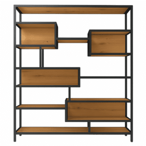 Estante Librero Estilo Industrial