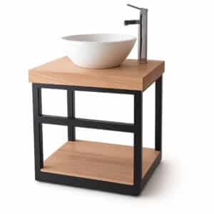 Porta Lavabo Mediano Estilo Industrial