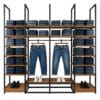 Exhibidor De Ropa Estilo Industrial