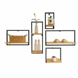 Repisas Flotantes Minimalista Estilo Industrial