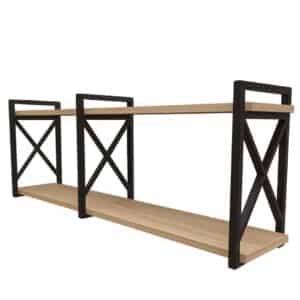 Repisa Flotante X Estilo Industrial